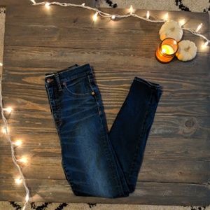 Madewell Rivet & Thread Extra High Skinny Jeans